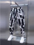 New Fashion Mens Printing Trouser Men Loose Casual Trousers