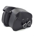 Leather Motorcycle Saddle Bags Saddlebag Luggage Bag Fit all Motorcycle