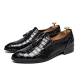 Mens Pointed leather shoes