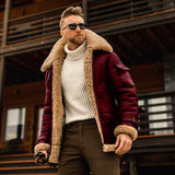 Mens Winter Military Fleece Warm Full Collar Jacket