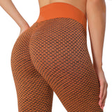 Women fashion Plaid Leggings Fitness Yoga Pants Women's Seamless High Waist Breathable Gym Leggings
