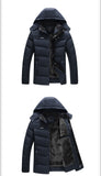 Mens Winter Padded Jacket Warm Military Jacket
