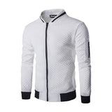 Mens Fashion Zipper Cotton Jacket For Mens