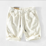 Men's Shorts Casual Corduroy Drawstring Lightweight Summer Beach Shorts