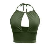 Womens Camisole Halter Vest Women Summer Sexy Hollow Tops