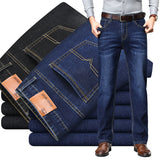 Fashion Jeans Men's Straight Loose Long Pants Men's New Large Size Casual Jeans