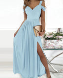 Women's Long Floor Length Elegant Greek Style Pleated Dress Lightweight and Elegeance