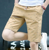 Mens Chino Shorts Cotton Summer Beach Pants Regular Fit Casual Half Pant