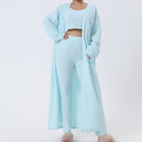 Cozy Pajama Set, 3 Piece Lounge Set, Cute Loungewear, Matching Warm Suit Sets