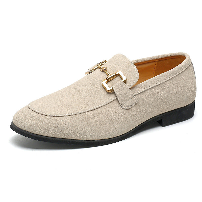 Men's Suede Loafers Fashion Luxury Wedding Party Dress Shoes