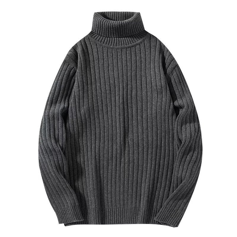 Mens Turtleneck Sweater Warm Autumn And Winter Versatile Bottoming Shirt Men