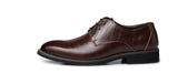 Men's Dress Shoes Brogue Formal Lace Up Oxfords Shoes