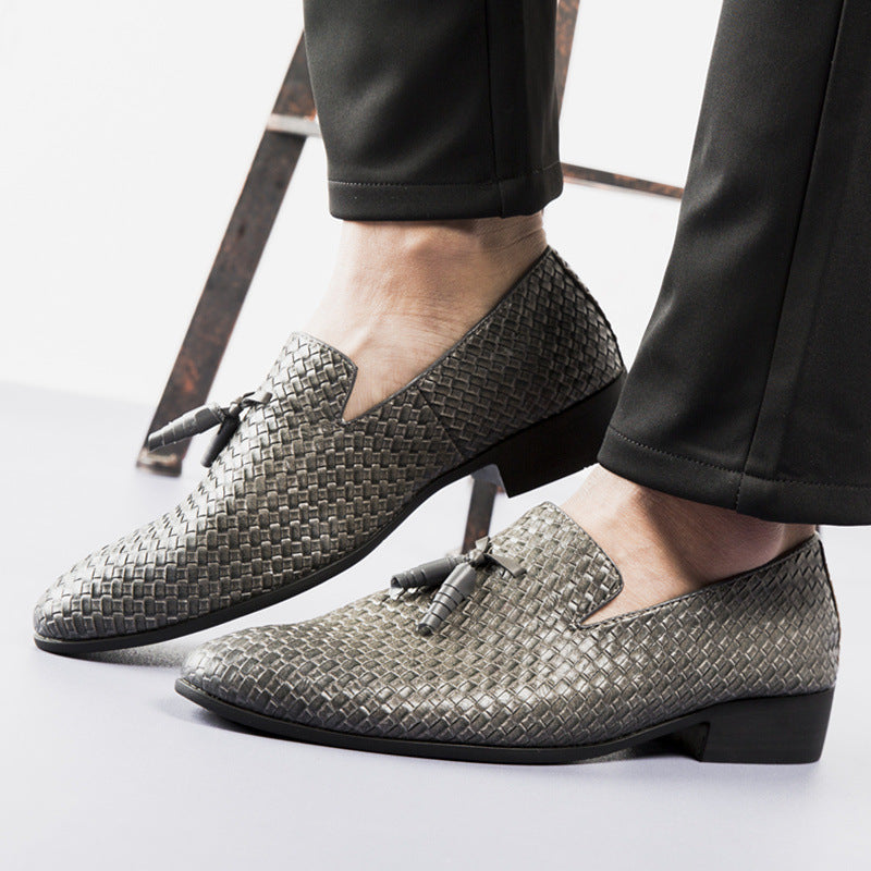 Mens leather shoes Fashion Leather casual shoes