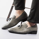 Mens leather shoes Fashion Leather casual shoes
