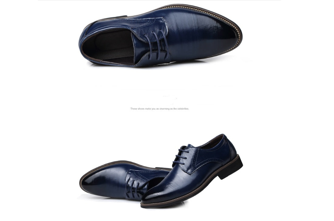 Men's Dress Shoes Brogue Formal Lace Up Oxfords Shoes