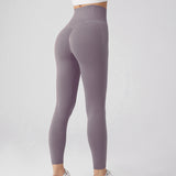 Womens Seamless Leggings Yoga Pants Tummy Control Workout Running Yoga Leggings