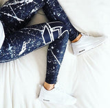 Womens Fashion  Leggings Printing Leggings Breathable Woman Pants