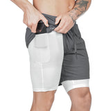 Mens Shorts Pocket Compression Shorts