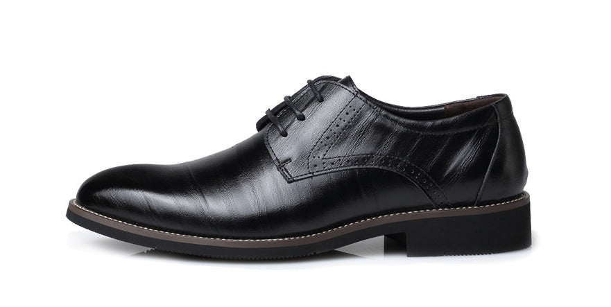 Men's Dress Shoes Brogue Formal Lace Up Oxfords Shoes