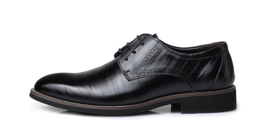 Men's Dress Shoes Brogue Formal Lace Up Oxfords Shoes