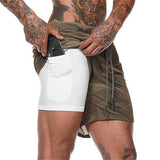 Mens Shorts Pocket Compression Shorts