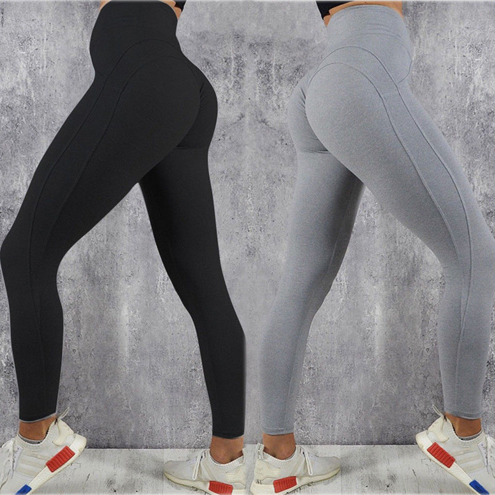 Women Fitness Sports Leggings Ladies Gym High Waist Gym Yoga Pants With Stretch