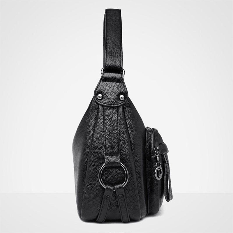 Ladies Leather Shoulder Bags Women Handbags High Capacity Crossbody Bags
