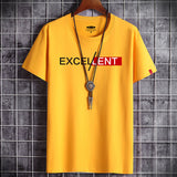 Mens Fashion Cotton Summer Men's Short-sleeved T-shirt Bottoming Shirt Top Clothes For Men