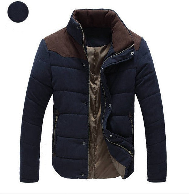 Men 2025 Jacket Casual Windproof Outwear Fashion Warm Parkas Coat