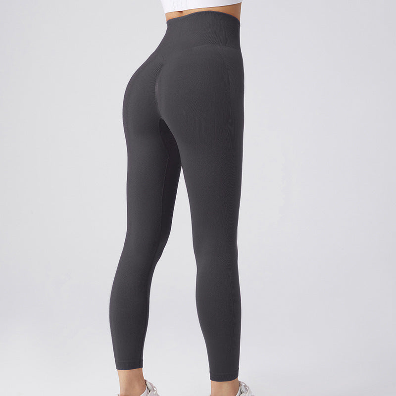 Womens Seamless Leggings Yoga Pants Tummy Control Workout Running Yoga Leggings