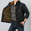 Mens Jacket Autumn Outdoor Breathable Windbreaker Men's Hooded Bomber Casual