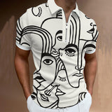 Men's Polo Shirt Men Short-Sleeved Shirt Summer Shirt