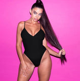 Women's Sexy One Piece  Bikini Backless Swimsuit Swimwear Beachwear