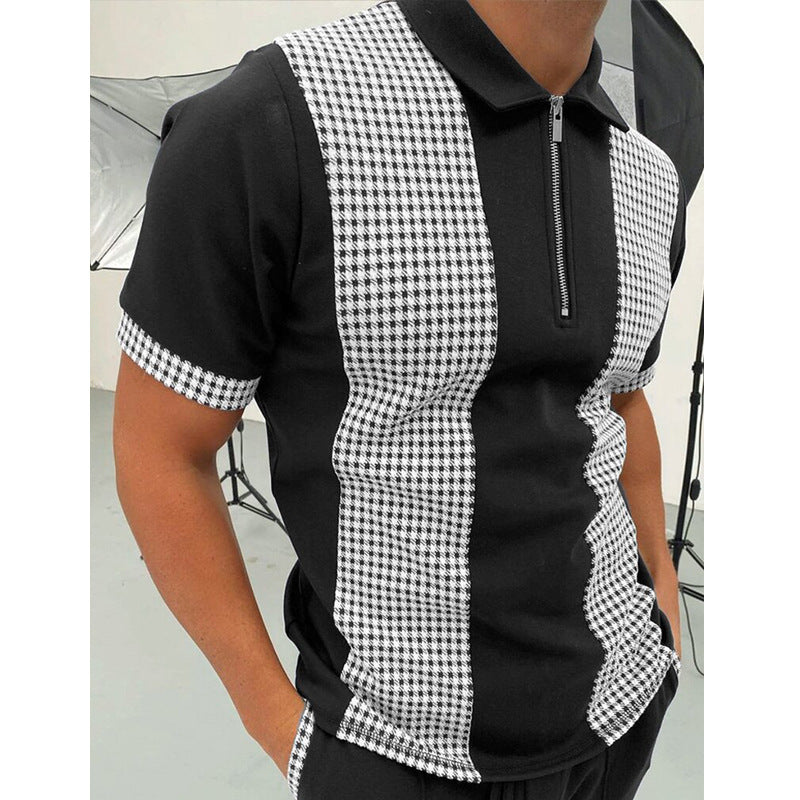 Men's Polo Shirt Men Short-Sleeved Shirt Summer Shirt