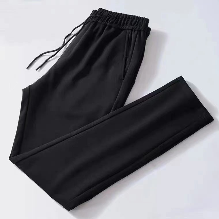 Mens Fashion Straight Trousers Breathable Thin Pants Popular Men