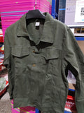 Multi-pocket Denim Jacket Denim Workwear Jacket Tops Coat Spring Autumn Men Slim
