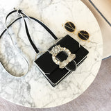 Women Bags Luxury Crossbody Shoulder Purses Handbag Women Designer Diamond Lock Bags