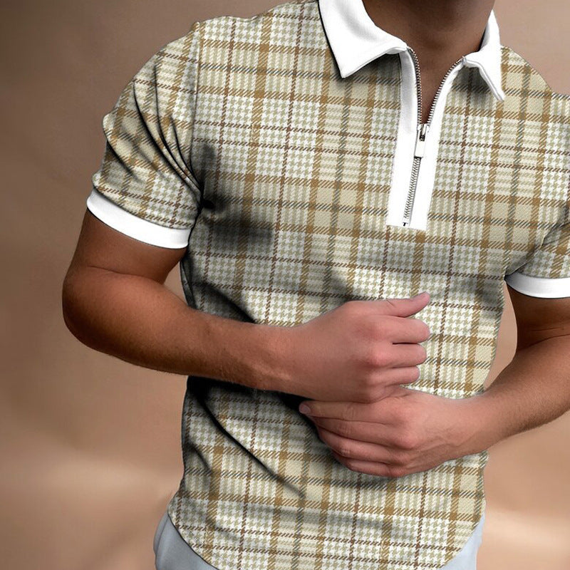 Men's Polo Shirt Men Short-Sleeved Shirt Summer Shirt