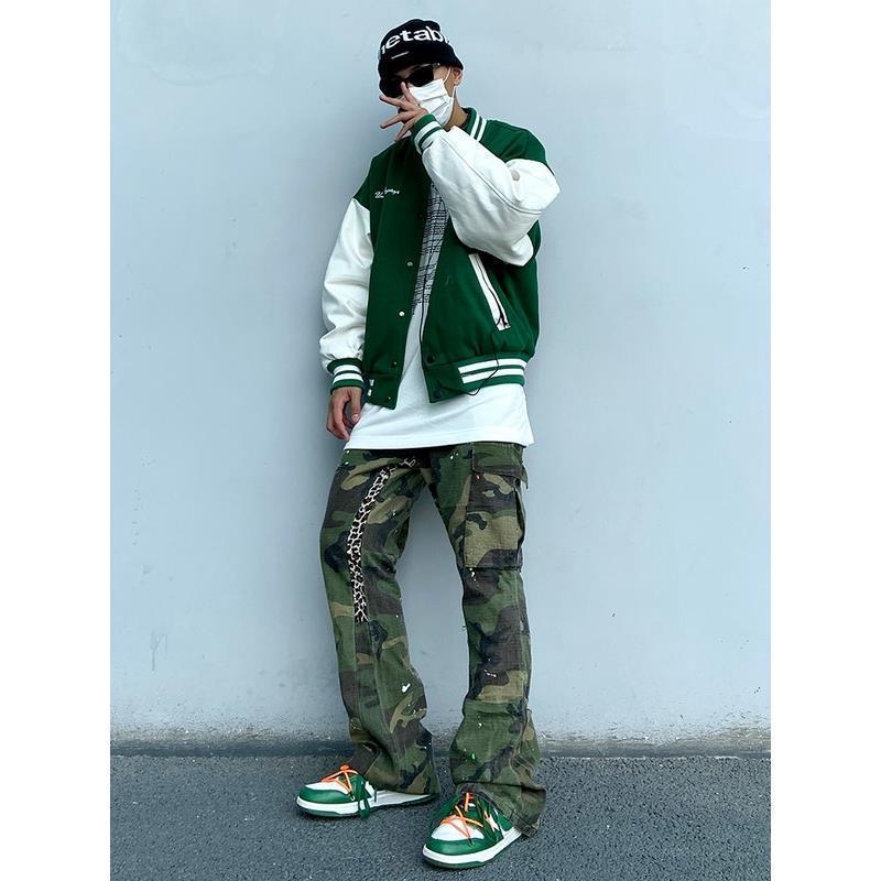 Varsity Jacket Baseball Letterman Jacket Premium Quality Leather Sleeve
