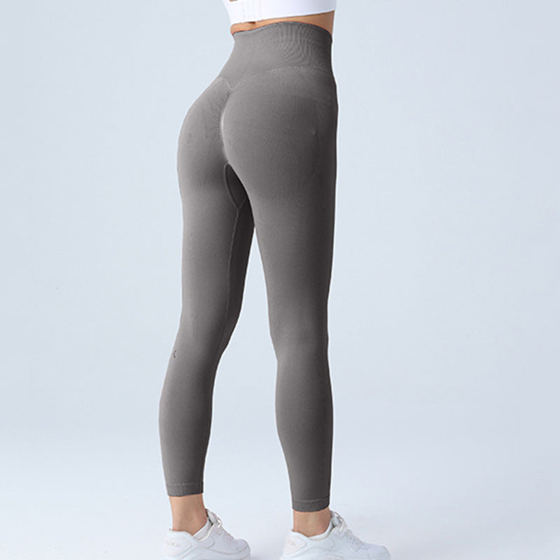 Womens Seamless Leggings Yoga Pants Tummy Control Workout Running Yoga Leggings