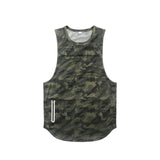 Mens Sports Vest Summer Quick Drying Camouflage sports vest