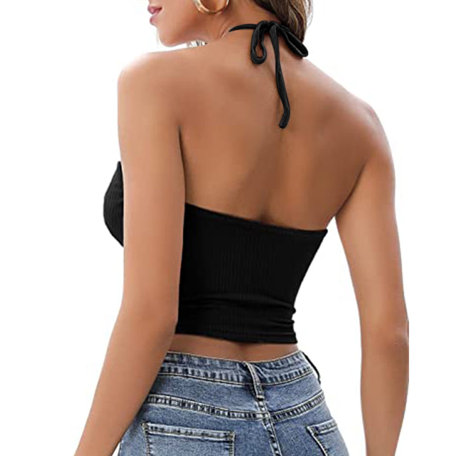Womens Camisole Halter Vest Women Summer Sexy Hollow Tops