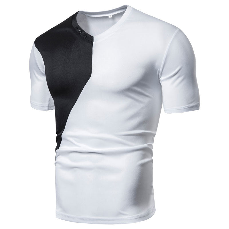 Men's Fashion Short Sleeve Tees Shirt Men Casual T Shirts