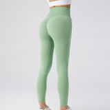 Womens Seamless Leggings Yoga Pants Tummy Control Workout Running Yoga Leggings