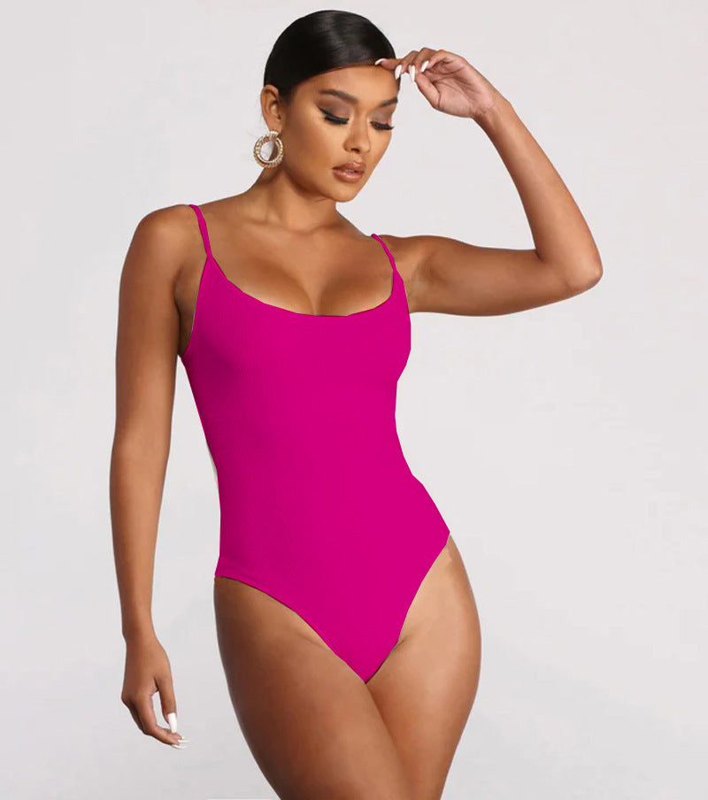 Women's Sexy One Piece  Bikini Backless Swimsuit Swimwear Beachwear