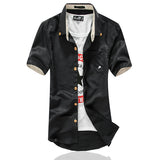 Adult Fashion Embroidery Mens Shirts