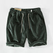 Men's Shorts Casual Corduroy Drawstring Lightweight Summer Beach Shorts