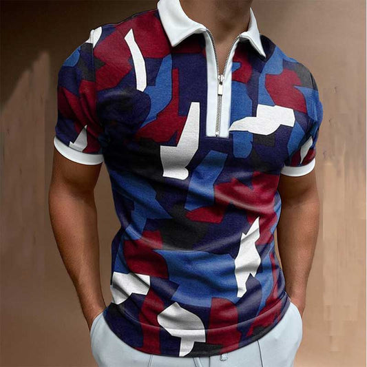 Men's Polo Shirt Men Short-Sleeved Shirt Summer Shirt