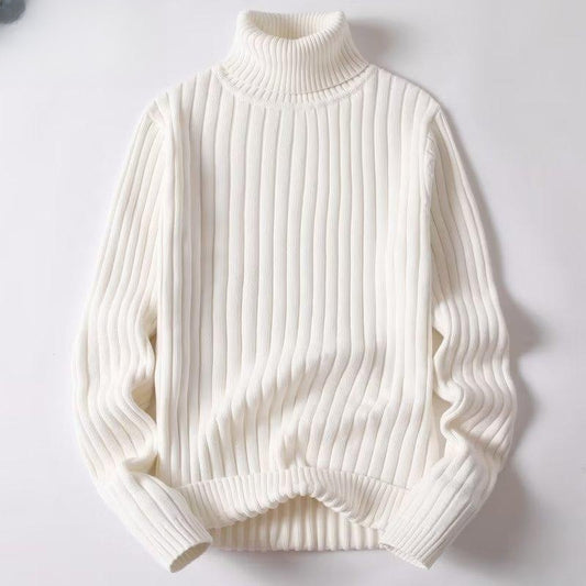 Mens Turtleneck Sweater Warm Autumn And Winter Versatile Bottoming Shirt Men