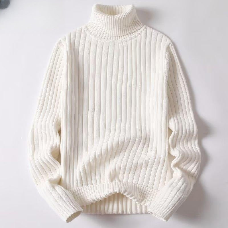 Mens Turtleneck Sweater Warm Autumn And Winter Versatile Bottoming Shirt Men
